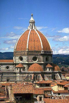 The dome of the Cathedral, Florence
