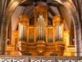 the 1985 Pirchner organ in the gallery of the Parish Church in Perchtoldsdorf.