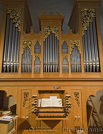 1989; 1993 Reil organ at Stiftskirche [Collegiate Church], Schlagl, Austria