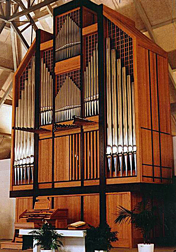 1991 Letourneau organ at West End Christian Reformed Church, Edmonton, Alberta, Canada