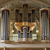 [1961 Beckerath organ at the Eglise Immaculee Conception, Montreal, Quebec, Canada]