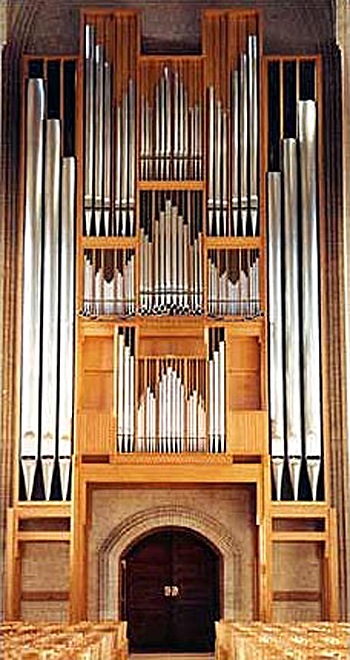 1965 Marcussen & Son organ at Grundtvigs Kirke, Copenhagen, Denmark