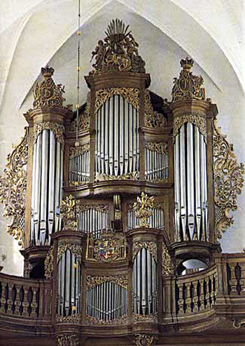 1987 Marcussen & Son organ at the Cathedral, Odense, Denmark