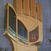 [1978 Kleuker organ at Notre Dame de Neiges, L'Alpe d'Huez, France]