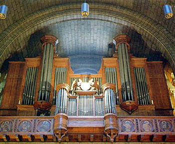 1898 Cavaille-Coll organ at Basilique Sacre-Coeur, Paris, France