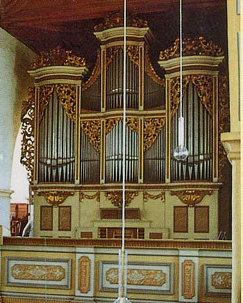 1721 Silbermann organ