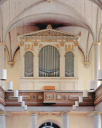 2001 Seifert organ at Pfarrkirche St. Johannes, Sieglar, Germany
