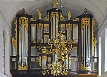 1679 Huss-Schnitger organ at St Cosmae et Damiani, Stade, Germany