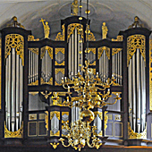 [1679 Huss-Schnitger organ at St Cosmae et Damiani, Stade, Germany]