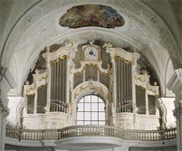 [1787 Holzhay organ at Weissenau Abbey, Germany]