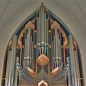 [1992 Klais organ at Hallgrimskirkja, Reykjavik, Iceland]