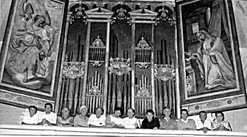 1899 Tronci organ at the Church of St. Michael, Corsicano, Italy