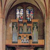 [1991 Ahrend organ at the Basilica of San Simpliciano, Milan, Italy]