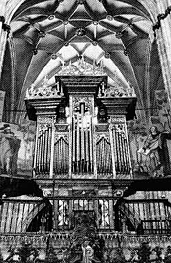 Salamanca Choir organ