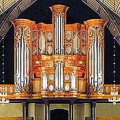 [2001 GOArt organ at Orgryte nya kyrka, Goteborg, Sweden]