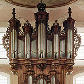 1761 J.A. Silbermann organ at Arlesheim Cathedral
