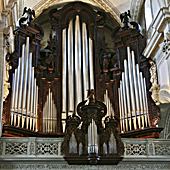 [1977 Kuhn organ at the Hofkirche - St. Leodegar, Luzerne, Switzerland]