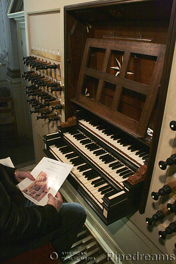 1725 F.C. Schnitger organ at Sint Laurenskerk, Alkmaar, The Netherlands