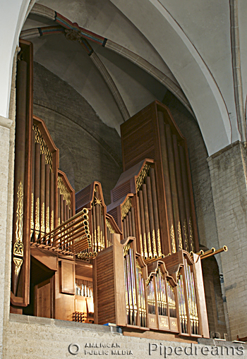 1956 Marcussen organ at Sint Nicolaikerk, Utrecht, The Netherlands