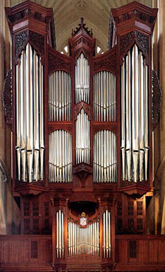 1997 Klais organ at the Abbey, Bath, England, UK