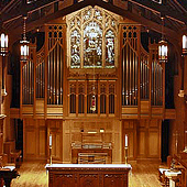 [2000 Jaeckel organ, Opus 40, at St. Mary Episcopal, Park Ridge, Illinois]