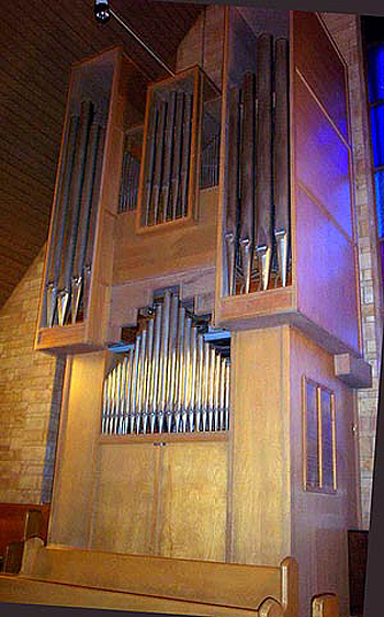 1969 Steiner-Reck organ at Our Lady of Perpetual Help, New Albany, Indiana