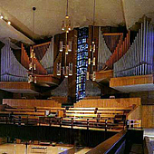 [Fred and Ella Reddel Memorial Organ [1959 Schlicker; 1995 Dobson] at the Chapel of the Resurrection, Valparaiso University, Indiana]