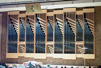 1927 Casavant; 2001 Schantz organ, Opus 1177, at St. Andrew Lutheran, Mahtomedi, Minnesota