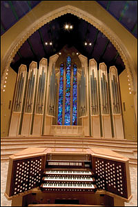 2006 Holtkamp organ in Boe Chapel at Saint Olaf College
