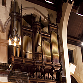 [1922 E.M. Skinner; 2008 Schantz organ at the Church of Saint John the Evangelist, Saint Paul, Minnesota]