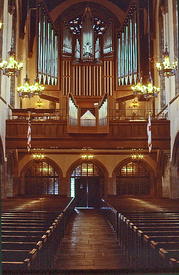 1972 Beckerath organ at First Congregational Church, Columbus, Ohio
