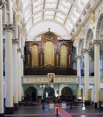 1863 Hook organ at Immaculate Conception Church, Boston, Massachusetts