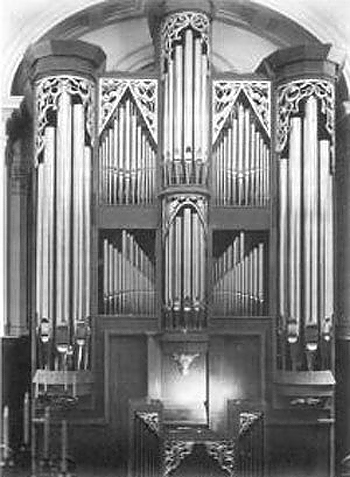 1967 C.B. Fisk organ, Opus 46, at Memorial Chapel, Harvard University, Cambridge, Massachusetts