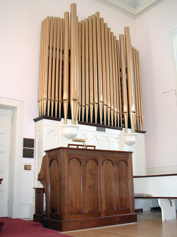 1934 Aeolian-Skinner; 1998 Spencer organ at First Congregational Church, Milton, Massachusetts