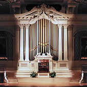 1864 E. & G.G. Hook organ at Mechanics Hall, Worcester, MA