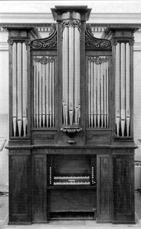 1830 Appleton organ at the Metropolitan Museum of Art, New York, New York