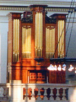 1830 Appleton organ at the Metropolitan Museum of Art, New York, New York