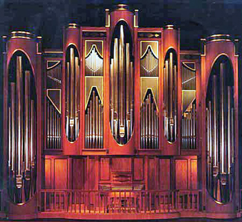 1993 C.B. Fisk organ, Opus 101, at Caruth Auditorium, SMU, Dallas, Texas