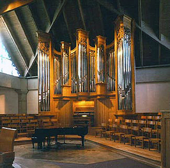 1992 Bedient organ at Saint Rita Catholic Church, Dallas