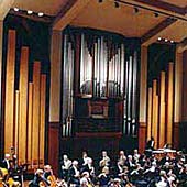 [Watjen Concert Organ [2000 C.B. Fisk, Opus 114] at the S. Mark Taper Foundation Auditorium in Benaroya Hall, Seattle, Washington]