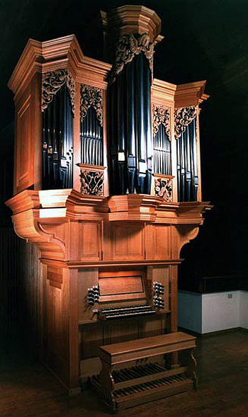 1992 Fritts organ, Opus 13, at Grace Lutheran Church, Tacoma, Washington