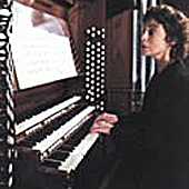 [Carole Terry & the Watjen Concert Organ by C.B. Fisk, Opus 114.]