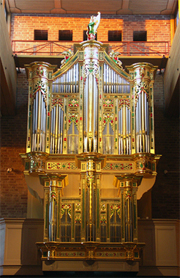 [1609 Müller organ at Norrfjärden Church, Piteå]