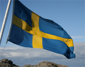 [The National Flag of Sweden]