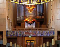 [1973 Grönlunds organ Teg's Church, Umeå]