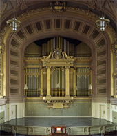 [1928 Skinner at Woolsey Hall, Yale University, New Haven, Connecticut]