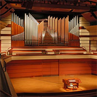 [2003 Blackinton organ at Benson Great Hall, Bethel University, St. Paul, Minnesota]