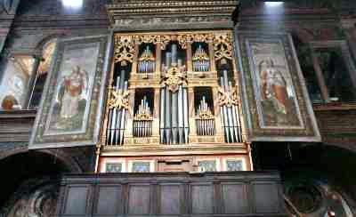 1554 Antegnati organ at San Maurizio, Milan