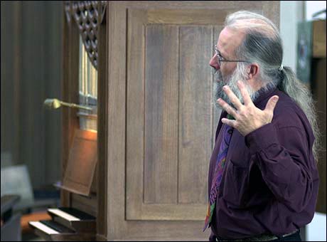 Michael Barone explains some of the history behind the organ.