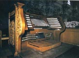 Eisenbarth organ console